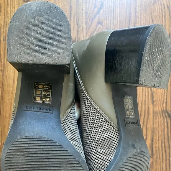 Everlane Boss Boot in ReKnit in caper green in size 8 - Picture 3 of 6